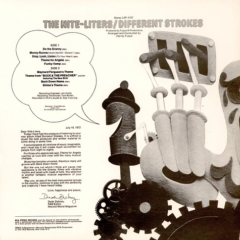 The Nite-Liters - Different Strokes