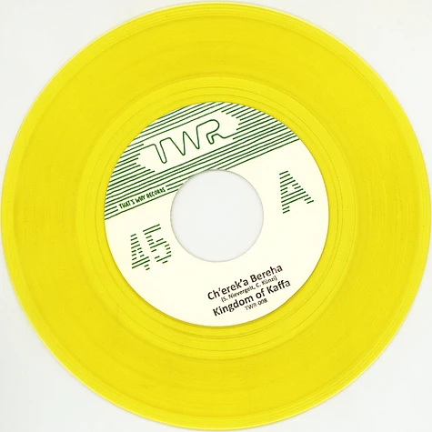Kingdom Of Kaffa - Ch'erek'a Bereha Yellow Vinyl Edition