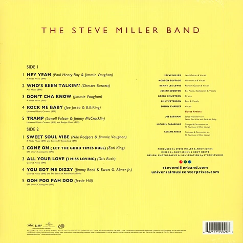 Steve Miller Band - Bingo! Limited Edition