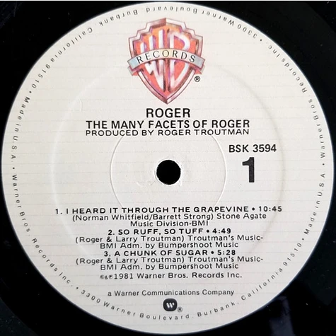 Roger Troutman - The Many Facets Of Roger