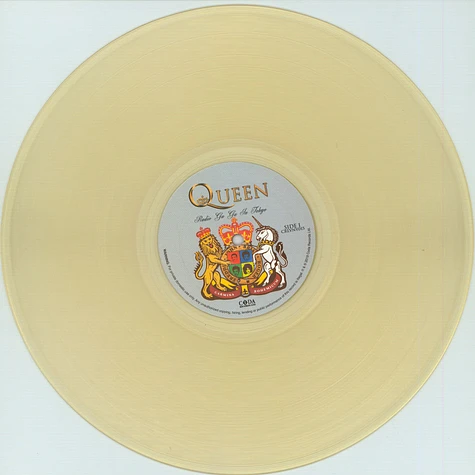 Queen - Radio Ga Ga In Tokyo - Japan 1985 Clear Vinyl Edition