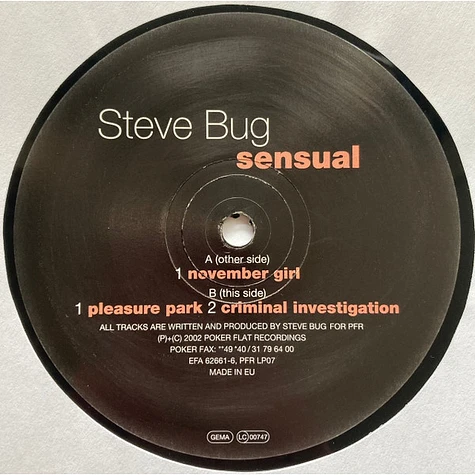 Steve Bug - Sensual