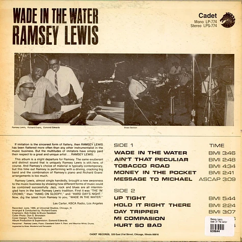 Ramsey Lewis - Wade In The Water