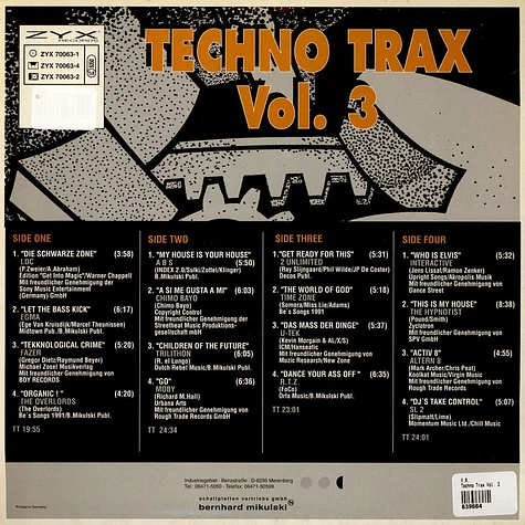 V.A. - Techno Trax Vol. 3