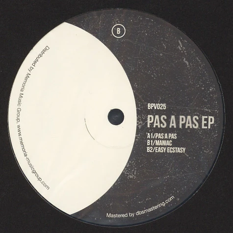 Luc Ringeisen - Pas A Pas EP