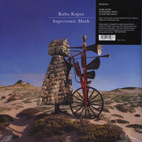 Kuba Kapsa - Supersonic Moth Colored Vinyl Edition