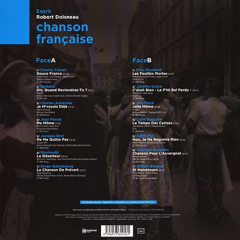 V.A. - Chanson Francaise