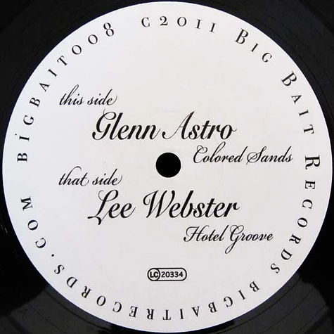 Glenn Astro / Lee Webster - Colored Sands / Hotel Groove