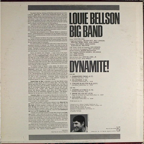 Louie Bellson Big Band - Dynamite!