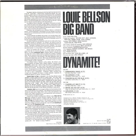 Louie Bellson Big Band - Dynamite!