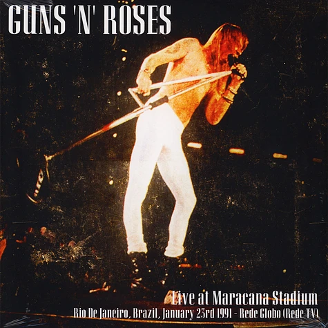 Guns N' Roses - Live At Maracana Stadium Rio De Janeiro 1991 Black Vinyl Edition