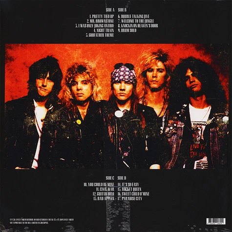 Guns N' Roses - Live At Maracana Stadium Rio De Janeiro 1991 Black Vinyl Edition
