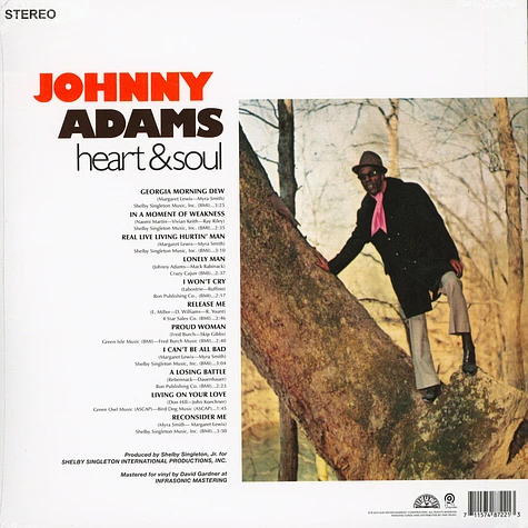 Johnny Adams - Heart & Soul Record Store Day 2019 Edition