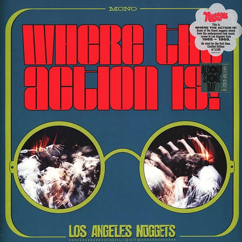 V.A. - Where The Action Is! Los Angeles Nuggets Highlights Record Store Day 2019 Edition