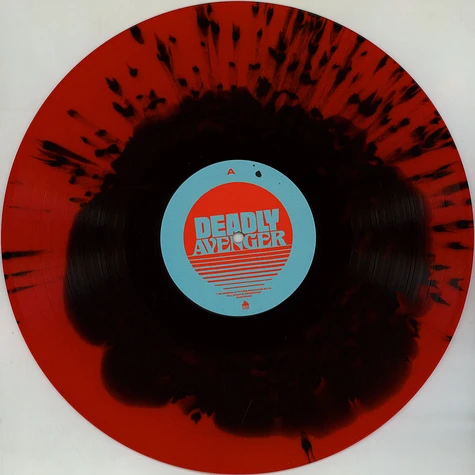 Deadly Avenger - Your God Is Too Small Transparent Red With Black Splatter Vinyl Record Store Day 2019 Edition