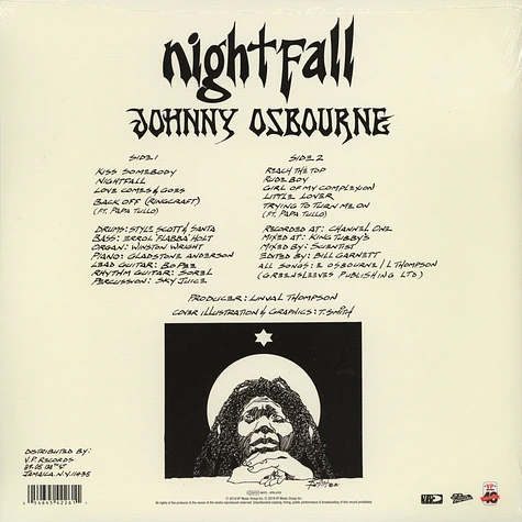 Johnny Osbourne - Nightfall Record Store Day 2019 Edition