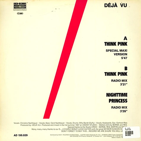 Deja Vu - Think Pink