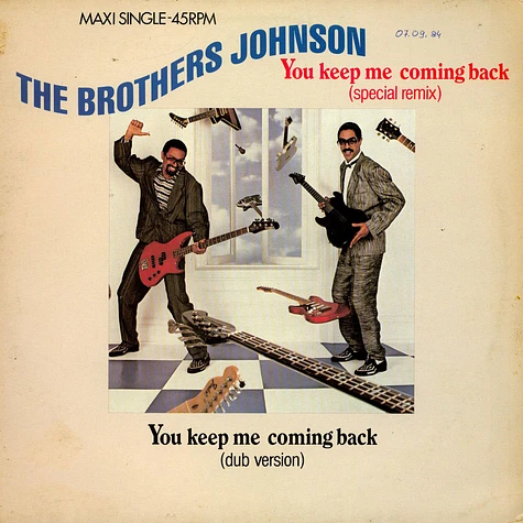 Brothers Johnson - You Keep Me Coming Back (Special Remix)