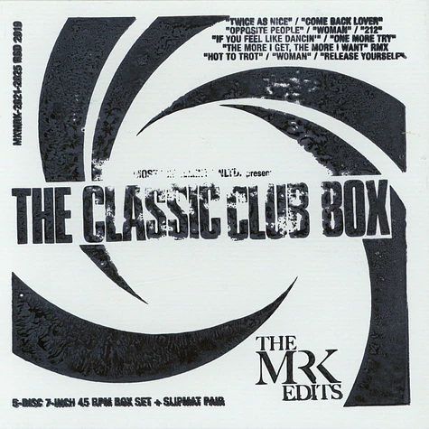 Mr K - Classic Club Box Record Store Day 2019 Edition