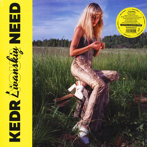 Kedr Livanskiy - Your Need Neon Yellow Vinyl Edition
