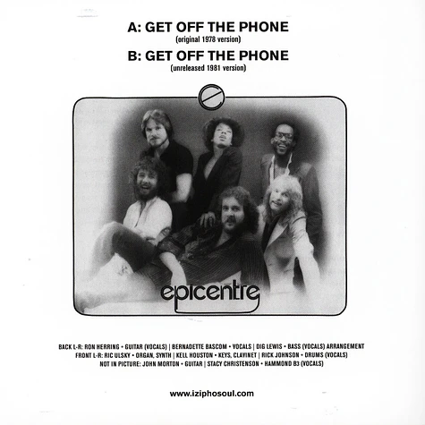 Epicentre - Get Off The Phone Feat. Bernadette Bascom