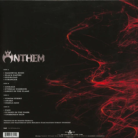 Anthem - Nucleus Black Vinyl Edition