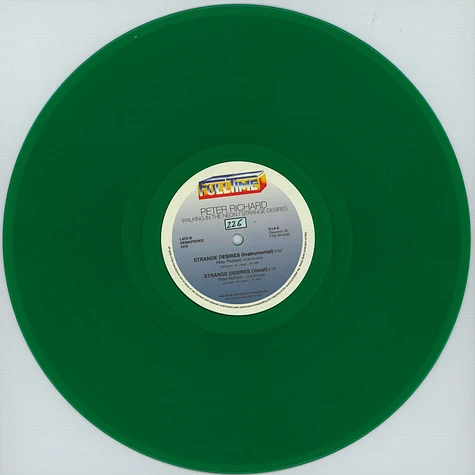 Peter Richard - Walking In The Neon / Strange Desires Remastered Transparent Green Vinyl Edition