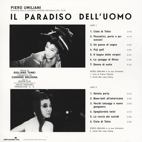 Piero Umiliani - Il Paradiso Del'uomo