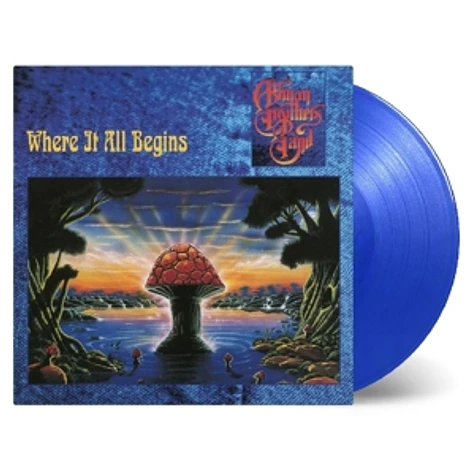 Allman Brothers Band - Where It All Begins Limited Numbered Blue Vinyl Edition