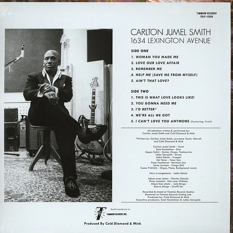 Carlton Jumel Smith - 1634 Lexington Ave Feat. Cold Diamond & Mink