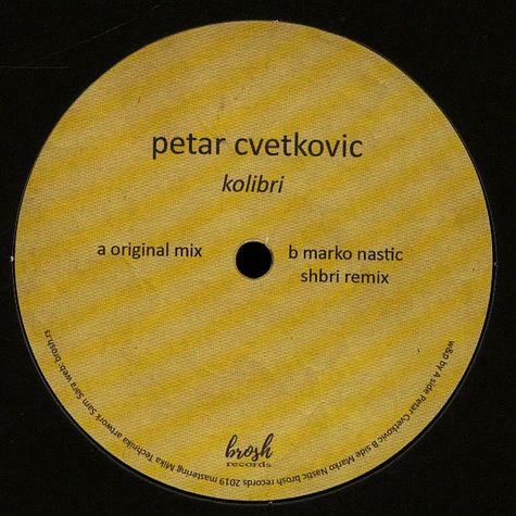 Petar Cvetkovic - Kolibri Marco Nastic Remix
