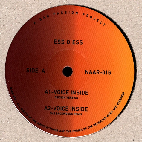 Ess O Ess - Voice Inside