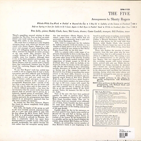The Five - Arrangements By Shorty Rogers