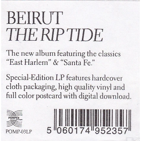 Beirut - The Rip Tide