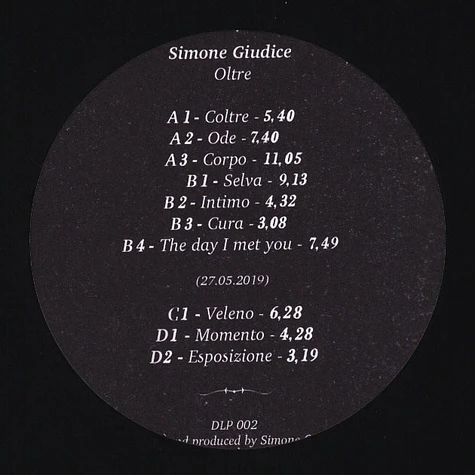 Simone Giudice - Oltre