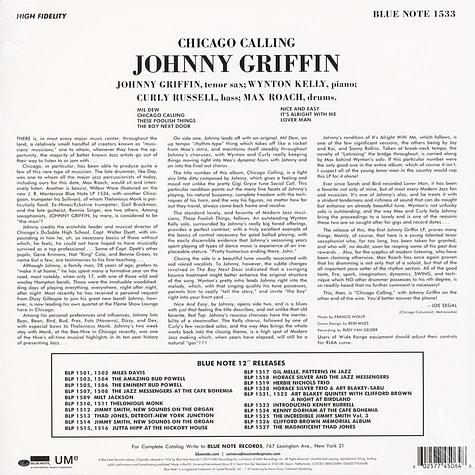 Johnny Griffin - Introducing