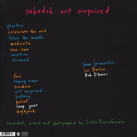 Sebadoh - Act Surprised