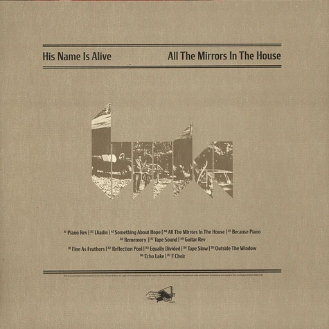 His Name Is Alive - All The Mirrors In The House