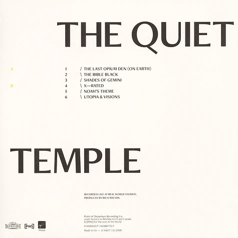 The Quiet Temple - The Quiet Temple