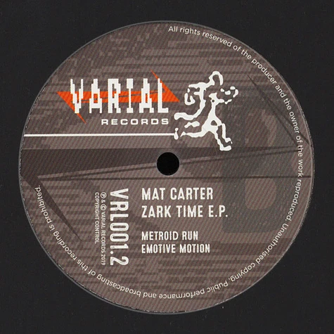 Mat Carter - Zark Time EP