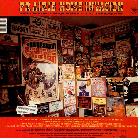 Jello Biafra With Mojo Nixon & The Toadliquors - Prairie Home Invasion
