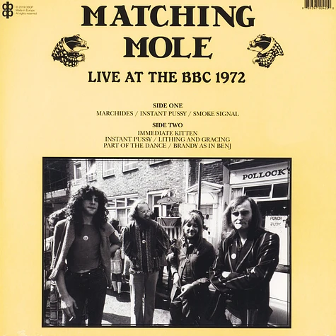 Matching Mole - Live At The BBC 1972