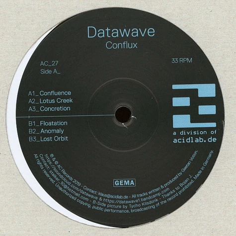 Datawave - Conflux Black Vinyl Edition
