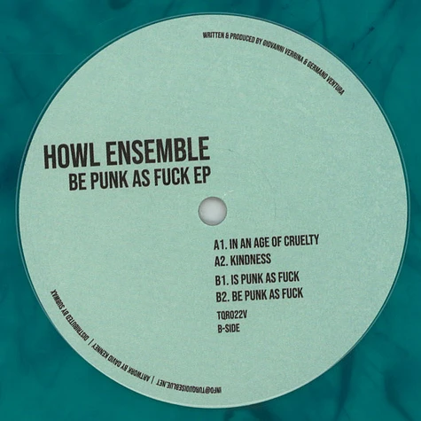 Howl Ensemble - Be Punk As Fuck EP