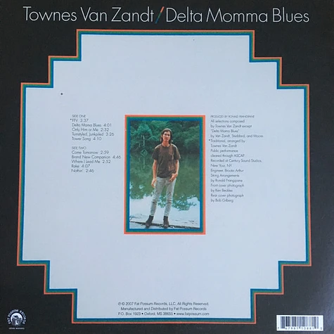 Townes Van Zandt - Delta Momma Blues