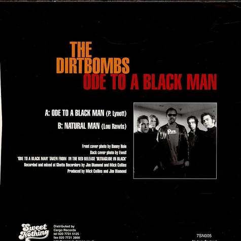 The Dirtbombs - Ode To A Black Man