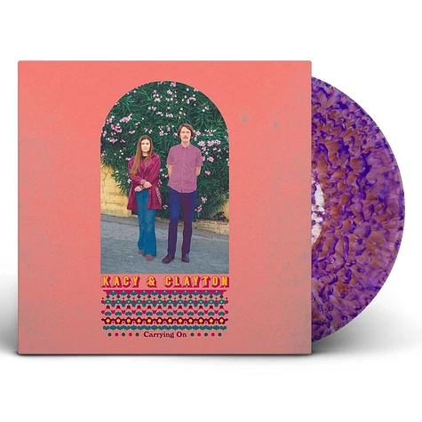 Kacy & Clayton - Carrying On Pink Marbled Vinyl Edition