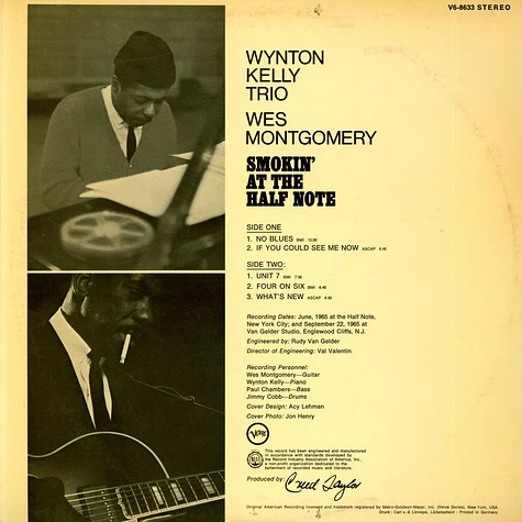 Wynton Kelly Trio / Wes Montgomery - Smokin' At The Half Note