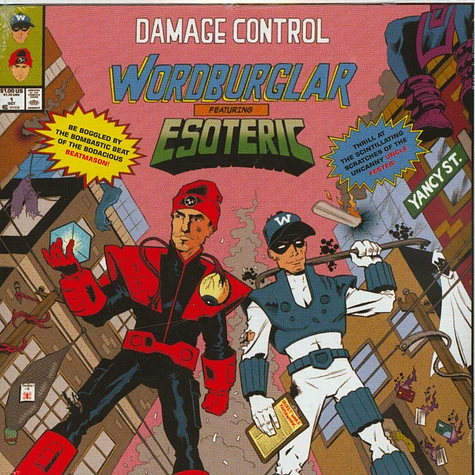 Wordburglar - Damage Control Feat. Esoteric / Space Team Defense Feat. Kool Keith & Mega Ran