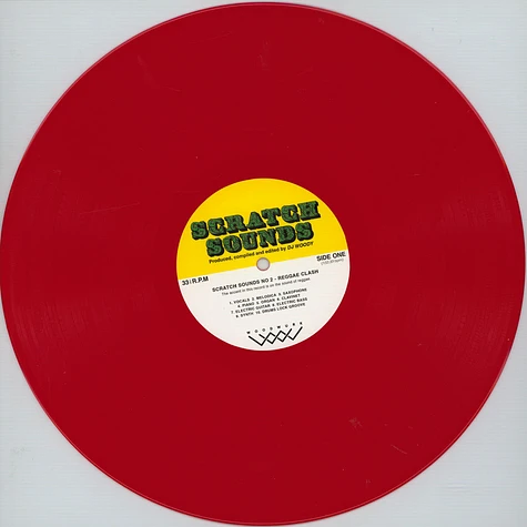 DJ Woody - Scratch Sounds No. 2 Red Vinyl Edition